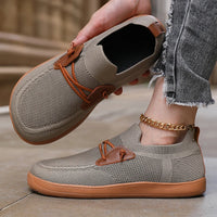 Women's Wide Footed Mesh Loafers Minimalist Fashionable Khaki Style Shoes Breathable Slip on  Barefoot Sneakers Design for Women - Buy online at  Vibe In Cart.