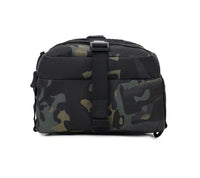 Men's Black Nylon Tactical Chest Bag with MOLLE System