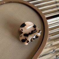 Colorful Small Heart-Shaped Hair Clip 3.5Cm Small Hairclaw Acetate Hair Crabs Girls Delicate Hairclips Women Hair Accessories - Buy online at  Vibe In Cart.