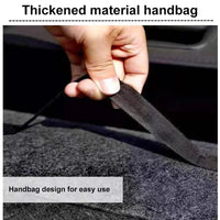 1PC Dark gray car felt storage box car storage bag enlarged and thickened soft felt storage box household storage box - Buy online at  Vibe In Cart.