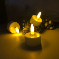 4-12Pcs LED Flameless Candle Light Battery Operated LED Creative Candles Tea Lights Halloween Christmas Party Decor Candle Light - Buy online at  Vibe In Cart.