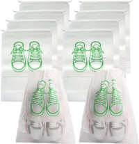 Large Non-Woven Fabric Shoes Storage Organizer Bags, 5 or 10 Pack