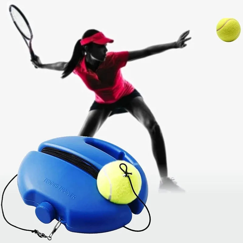 1set Improve Your Tennis Skills Anywhere With Rebound Balls And Elastic Rope Base - Perfect For Indoor And Outdoor Training - Buy online at  Vibe In Cart.