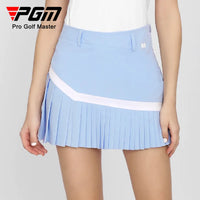 PGM Golf skirt for women‘s summer sports shorts with breathable base pants and a pleated QZ089