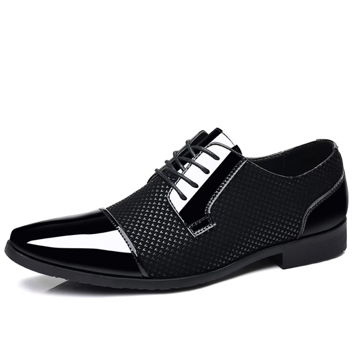 Men's Dress Shoes Classic Lace-up Formal Oxfords Modern Tuxedo Business Casual Scale Pattern Comfort Formal Shoes for Men - Buy online at  Vibe In Cart.