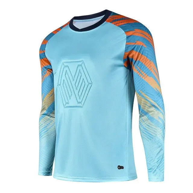 Unisex Long Sleeve Football Goalkeeper Tracksuit Uniform