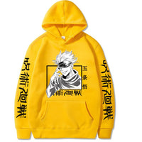 Japanese Manga Jujutsu Kaisen Satoru Gojo Men's Hoodie Sweatshirt Men Womnen Fashion Brand Design Pullover Men's Fleece Hoodies - Buy online at  Vibe In Cart.