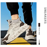 2025 high-top snow boots for men, new winter collection, outdoor leisure, slip-resistant and wear-resistant. - Buy online at  Vibe In Cart.