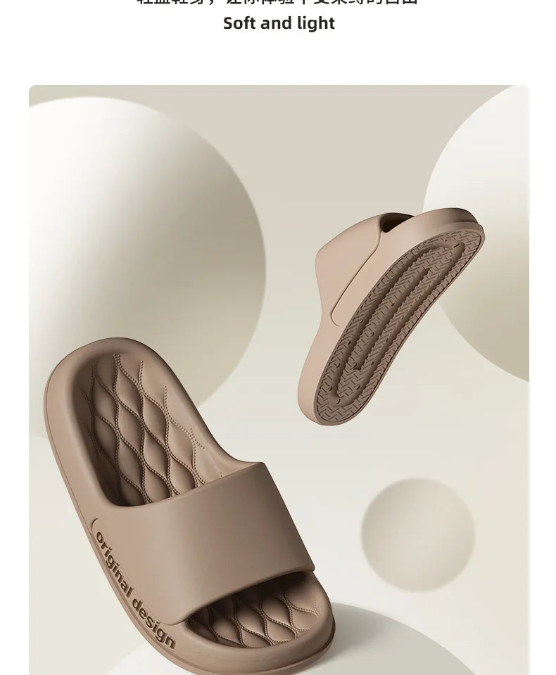 Asgard Men's Summer Slippers 2025 New Indoor Anti-slip Bathroome Slippers Comfort Thick Sole Beach Shoes Men Soft EVA Slippers - Buy online at  Vibe In Cart.