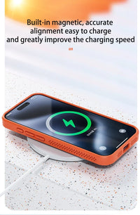 Magnetic Half-Wrapped Plastic Phone Case with Anti-Scratch Protection