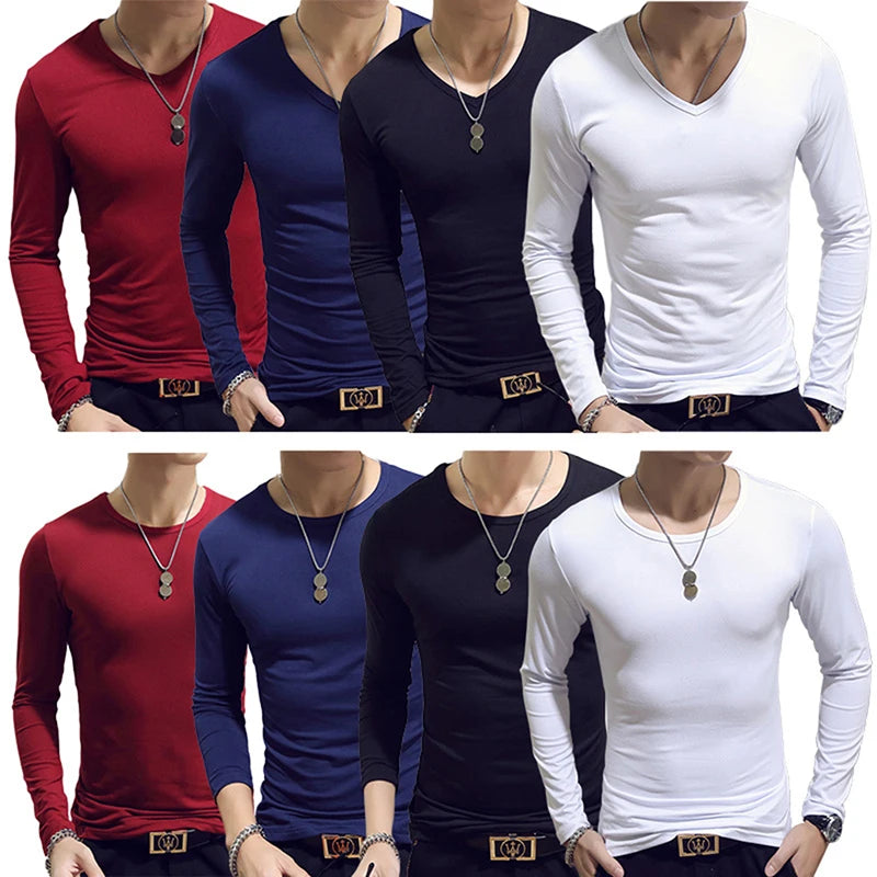 2024 New Tennis T Shirts Men Long Sleeve T-Shirt Sportswear Fitness T Shirts For Men Slim Fit T Shirts Designer Solid Tees Tops - Buy online at  Vibe In Cart.
