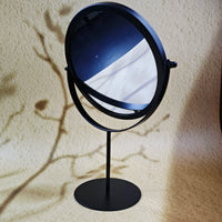 360 Degrees Rotate Iron Desktop Mirror Texture Ladies Makeup Mirror Creative Iron Mirror Strong Sense Of Style - Buy online at  Vibe In Cart.