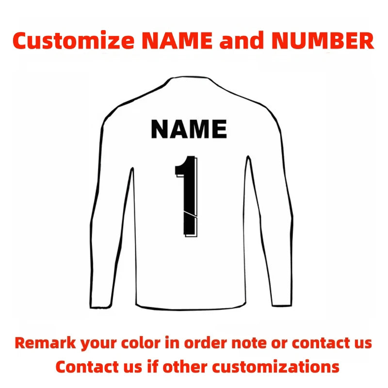 Unisex Long Sleeve Football Goalkeeper Tracksuit Uniform