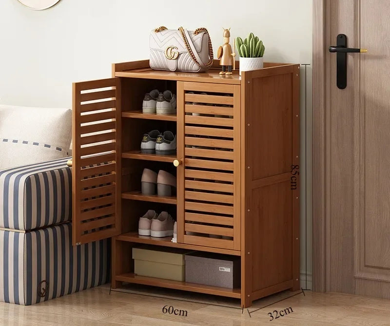 Wall Mounted Multi-Layer Shoe Rack for Home Storage