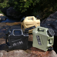 10/12L Outdoor Water Bucket Large-Capacity Portable Camping Water Bag Container with Faucet Driving Water Tank for Picnic Hiking - Buy online at  Vibe In Cart.