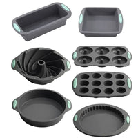 Silicone Bread Muffin Mold Heat Resistant Oven Pan Non-Stick Kitchen Bakeware Cake Pan Set 3D Cake Mold Pastry Baking Loaf Tool - Buy online at  Vibe In Cart.