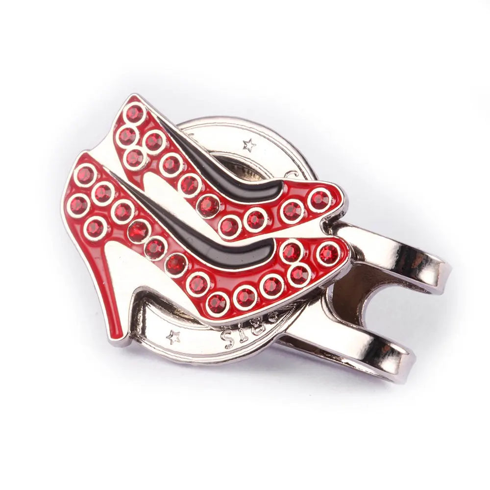 Magnetic Alloy Golf Marker with Hat Clip for Golf