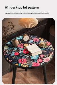 Mandala Coffee Table Removable Mini Desk Wooden Coffee Side Table Living Room Furniture Sofa Bedside Round Table Bedroom Home - Buy online at  Vibe In Cart.