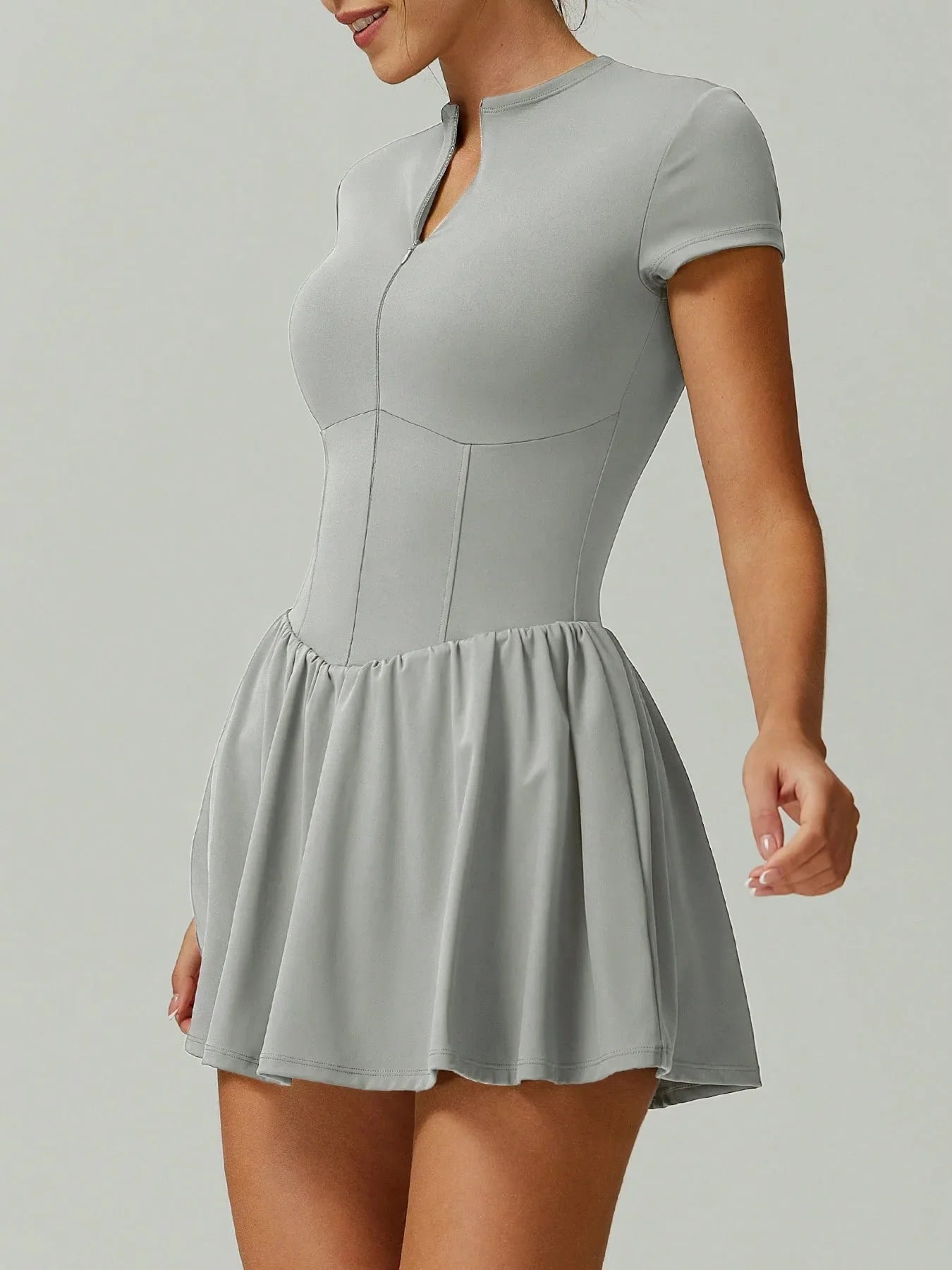 Tennis Dress With Shorts Tennis Wear Workout Gym Outfit Sport Golf Dress Women Casual Slim Fit Stretchy Badminton Clothing - Buy online at  Vibe In Cart.