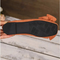 Women's New Winter Plus-Size Slip-On Flats - Pointed Square Toe Bowknot Casual Shoes - Buy online at  Vibe In Cart.