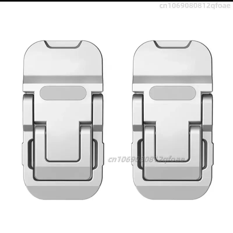 Adjustable Folding Mini Portable Laptop Stand in Black and Silver