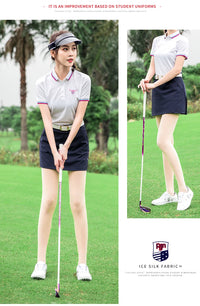 PGM Breathable Female Legging Stocking Sunscreen Women Golf Pants Ice Silk High Elastic Stocking Outdoor Thin Long Leg Sock