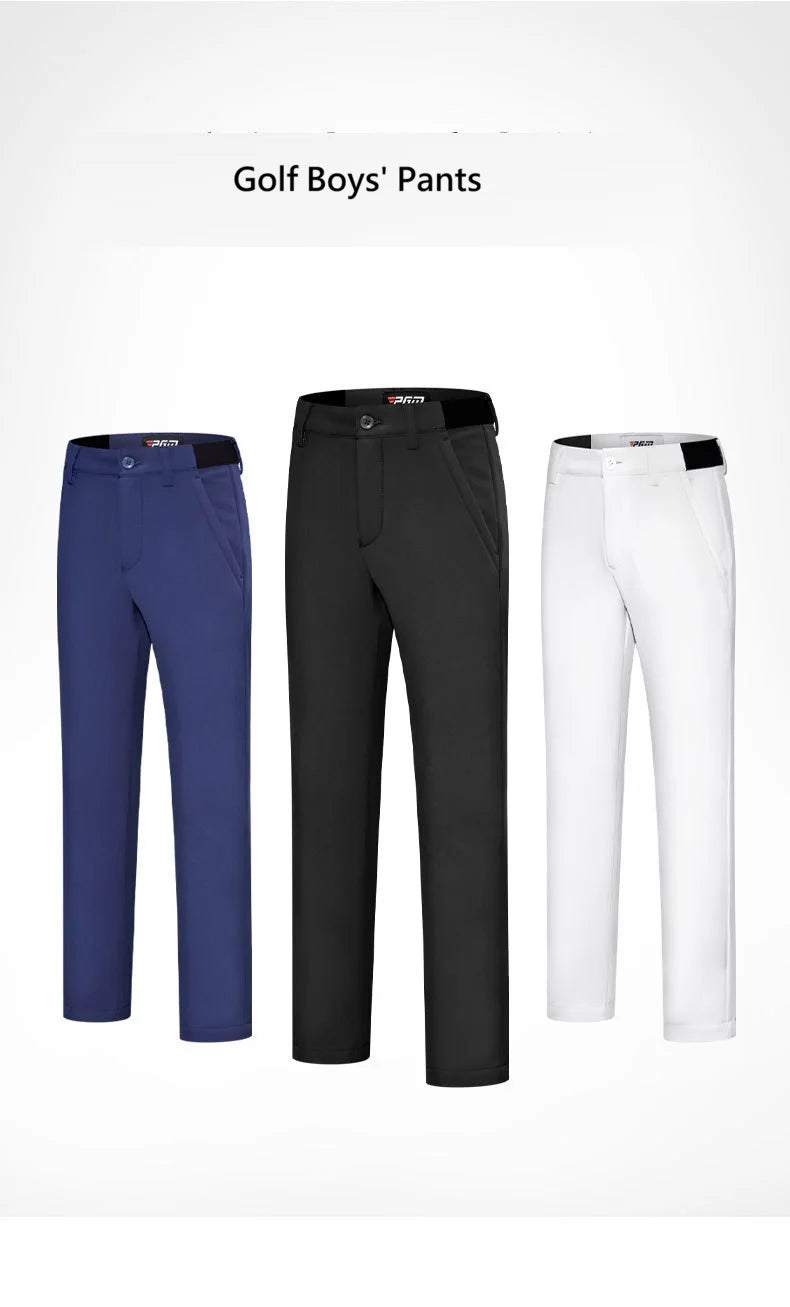 PGM Golf Pants Children's Clothing Boys Autumn Winter Warm Thick Fleece Golf Trousers Youth Kids Sports Sweatpant S-XL - Buy online at  Vibe In Cart.