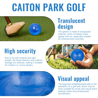 Caiton 1pc 3-Layer Park Golf Ball – Outdoor Elastic Practice, 5 Colors (Yellow/Blue/Green/Orange/Red), for Leisure & Beginners - Buy online at  Vibe In Cart.