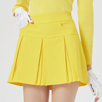 BG Golf Women's High Waist Short Skirt Slim Fit GOLF Jersey Clothing Sports Tennis Pleated Skort Ladies Golf Wear