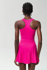 One Piece Tennis Dress Women Summer Solid Color Outdoor Running Skirt Breathable Quick Dry Jumpsuit Breathable Gym Clothes - Buy online at  Vibe In Cart.