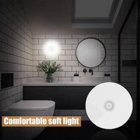 PIR Motion Sensor LED Night Light USB Rechargeable Night Lamp For Kitchen Cabinet Wardrobe Lamp Staircase Wireless Closet Light - Buy online at  Vibe In Cart.