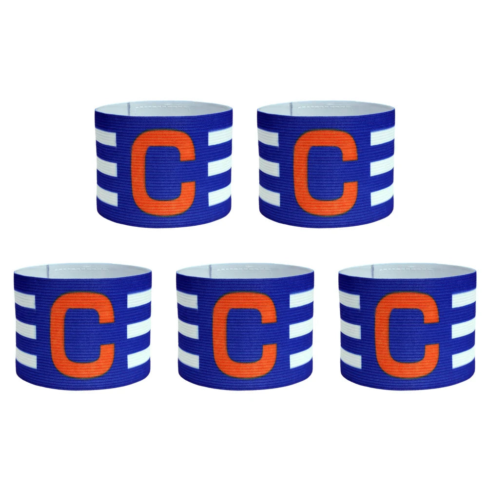 Soccer Captain Armband Adjustable for Kids and Adults 1-5 Pieces