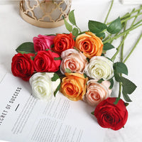 1/3/5/10/20pcs Roses Artificial Flowers Rose Flower Branch Artificial Red Roses Realistic Fake Rose for Wedding Home Decor - Buy online at  Vibe In Cart.