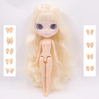 1/6 Scale 30CM ABS Articulated BJD Doll with Extra Hands and Natural Shiny Face for Girls