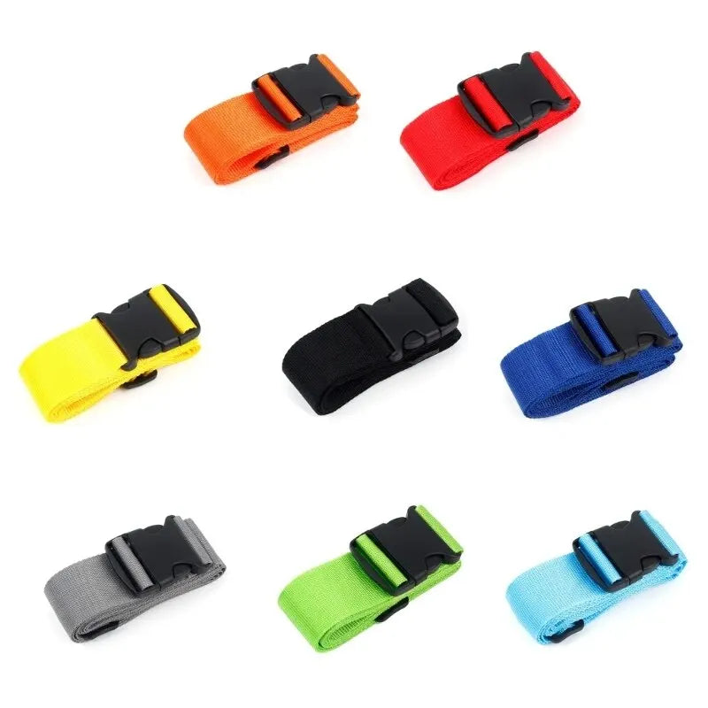 Adjustable Nylon Luggage Strap 100-200cm Length 5cm Width