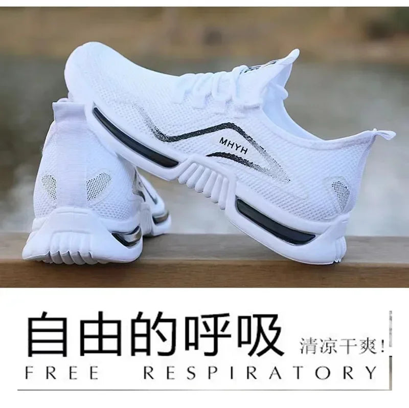 Men Shoes Slip on Fashion Sneakers Male Sport Running Shoes Breathable Gym Training Walking Tennis Shoes Non Slip Workout Flats - Buy online at  Vibe In Cart.