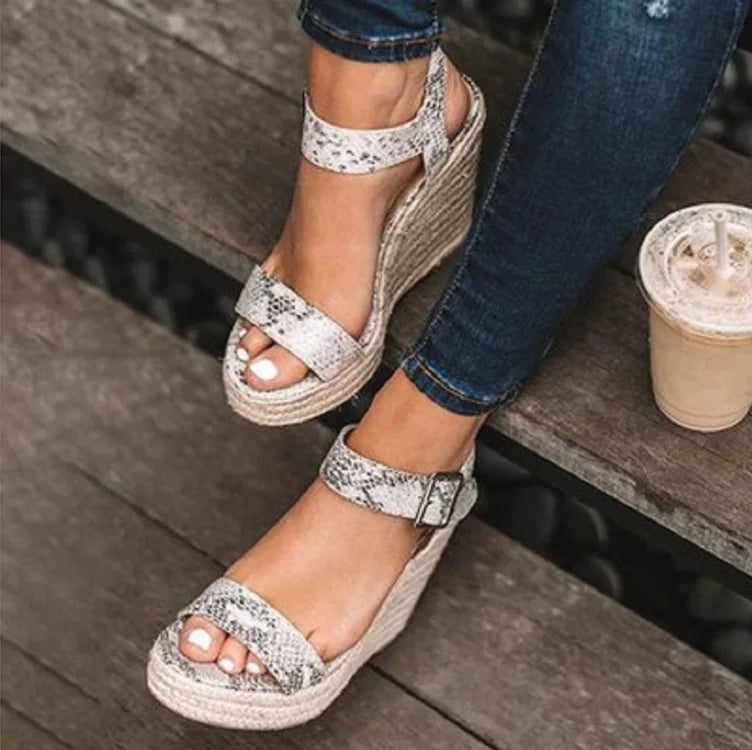 High Heels Women Leisure Wedge heel sandals 2024 New Summer Sandals Party Platform Wedges Heeled Fish mouth sandalias - Buy online at  Vibe In Cart.