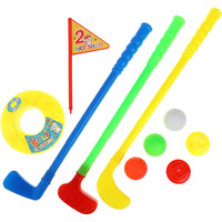 Educational Kids Golf Toy Set with Clubs for 2-4 Year Olds