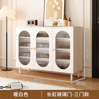 Modern Wooden Vertical Shoe Cabinet with Adjustable Shelves