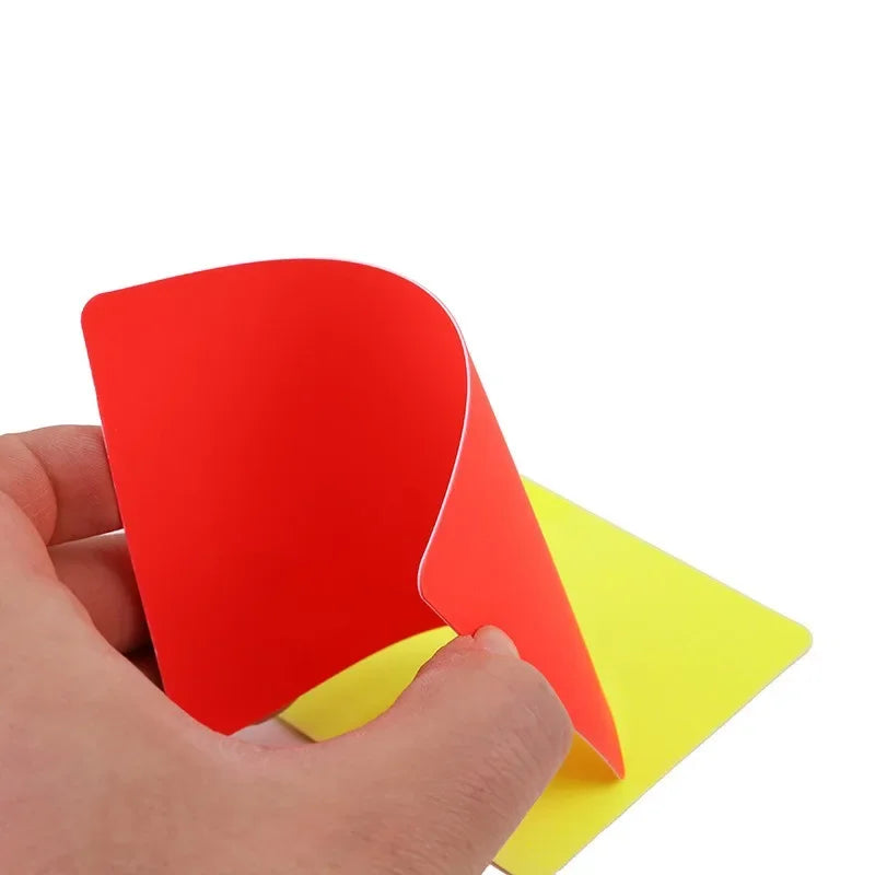 Soccer Referee Whistle Red and Yellow Card Tools Professional Football Soccer Ball Match Referee Kit Outdoor Survival Equipment - Buy online at  Vibe In Cart.