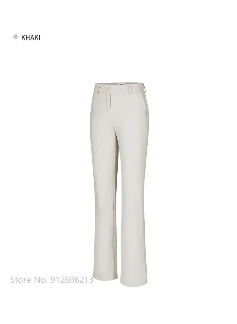 PGM Autumn Winter Women Golf Pants Thick Keep Warm Long Pant Flared Slim Golf Ball Pants Windproof Tennis Sweatpant Clothing - Buy online at  Vibe In Cart.