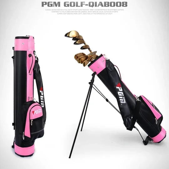 Unisex PU Golf Bag for 9 Clubs with Multiple Colors