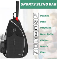 Tennis bag, tennis camisole backpack, crossbody bag, waterproof, suitable for badminton rackets and badminton rackets - Buy online at  Vibe In Cart.