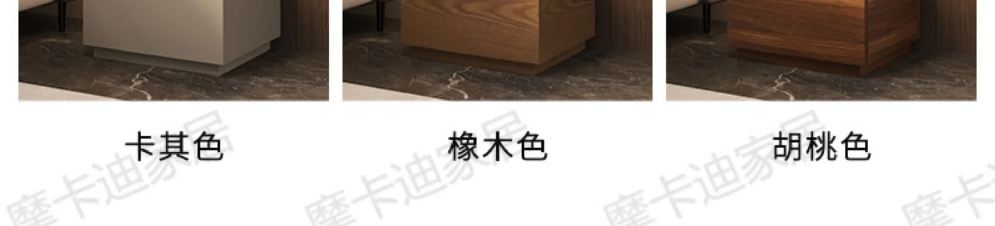 Modern Moroccan Bedside Table with Storage