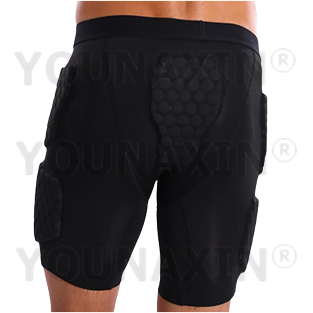 Unisex Black Basketball Shorts Football Soccer Cycling Sports Bottoms Anti-collision Breathable Elastic Shorts M L XL 2XL 3XL - Buy online at  Vibe In Cart.