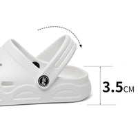 Summer Comfortable Clogs Slippers for Women Lightweight Anti Slip Beach Sandals Woman Fashion White EVA Waterproof Garden Shoes - Buy online at  Vibe In Cart.