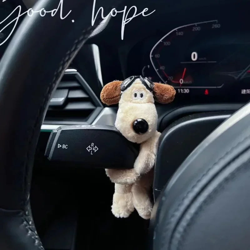 1pcs Plush Ornaments Car Interior Supplies Car Decoration Dolls Pilot Dog Creative Accessories for  Huai Gua Auto Door Dashboard - Buy online at  Vibe In Cart.