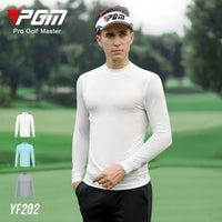 PGM Mens Sun Protection Golf Shirt Underwear Long Sleeve Golf Shirt Cooling Ice Silk T-shirts Anti-UV Soft Golf Apparel For Men - Buy online at  Vibe In Cart.