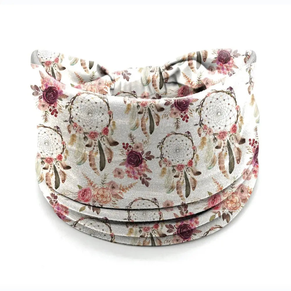 Unisex Fashion Cotton Print Wide Elastic Turban Hairband for Sports