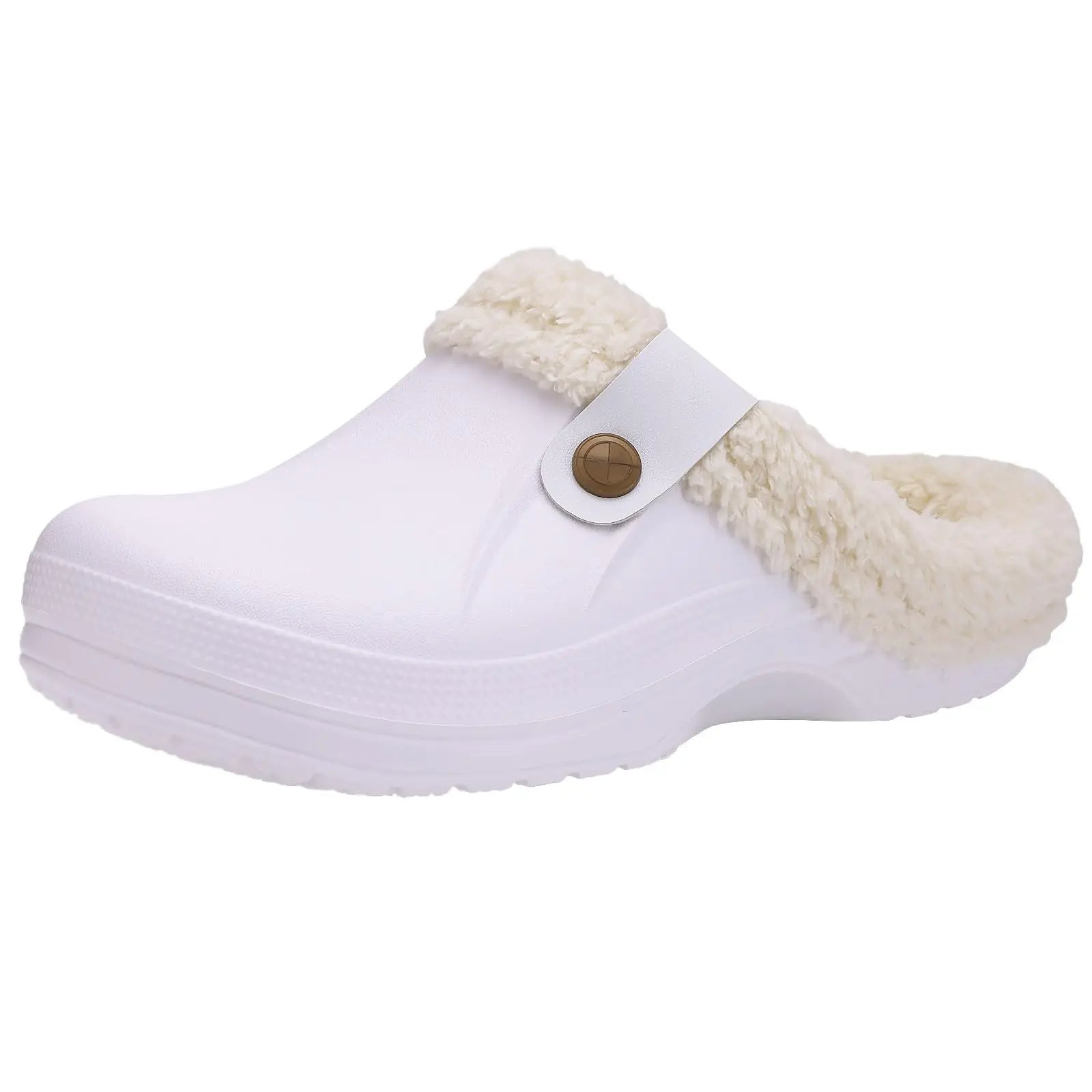 Waterproof Plush Lined Slippers for Indoor and Outdoor Use